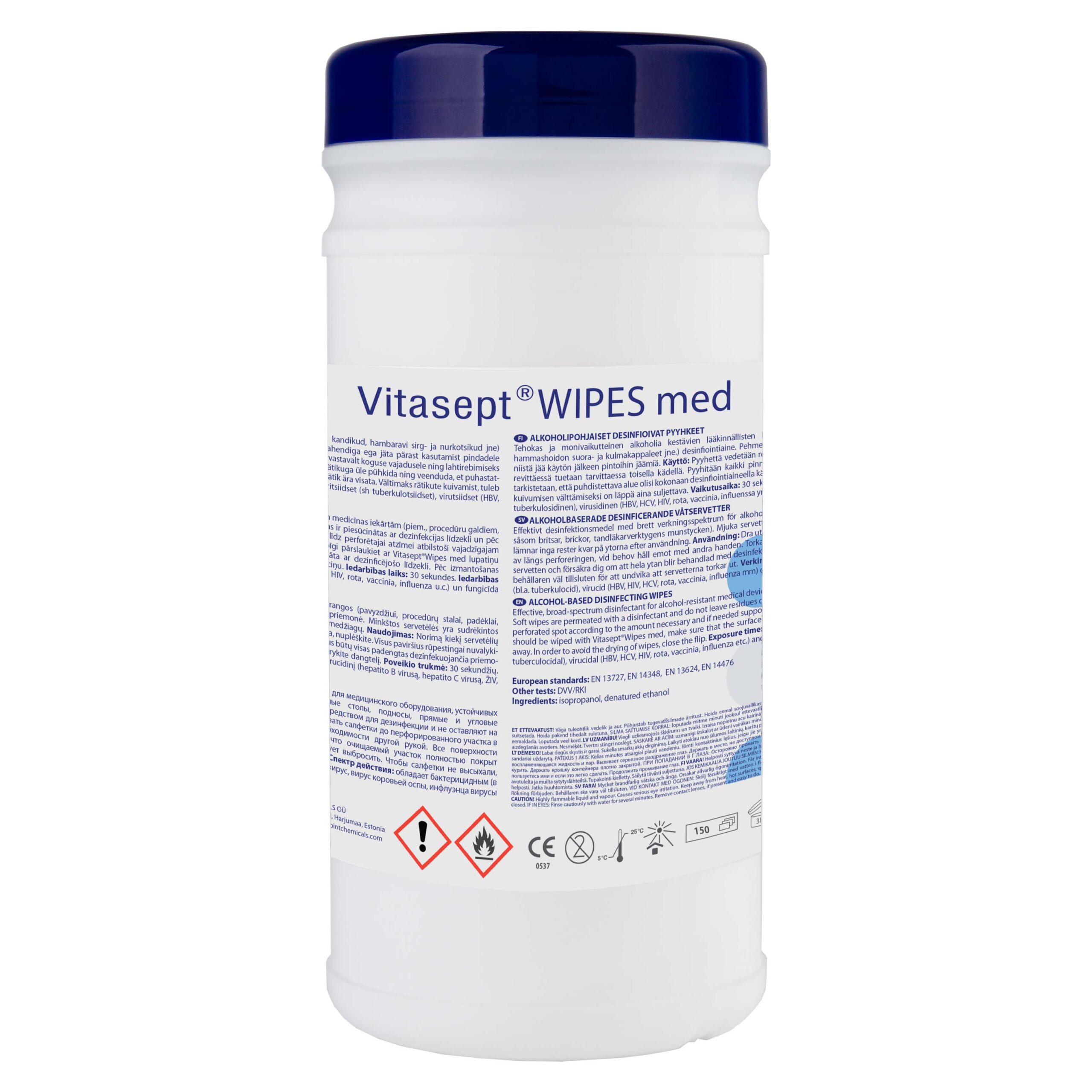 VITASEPT Wipes Med